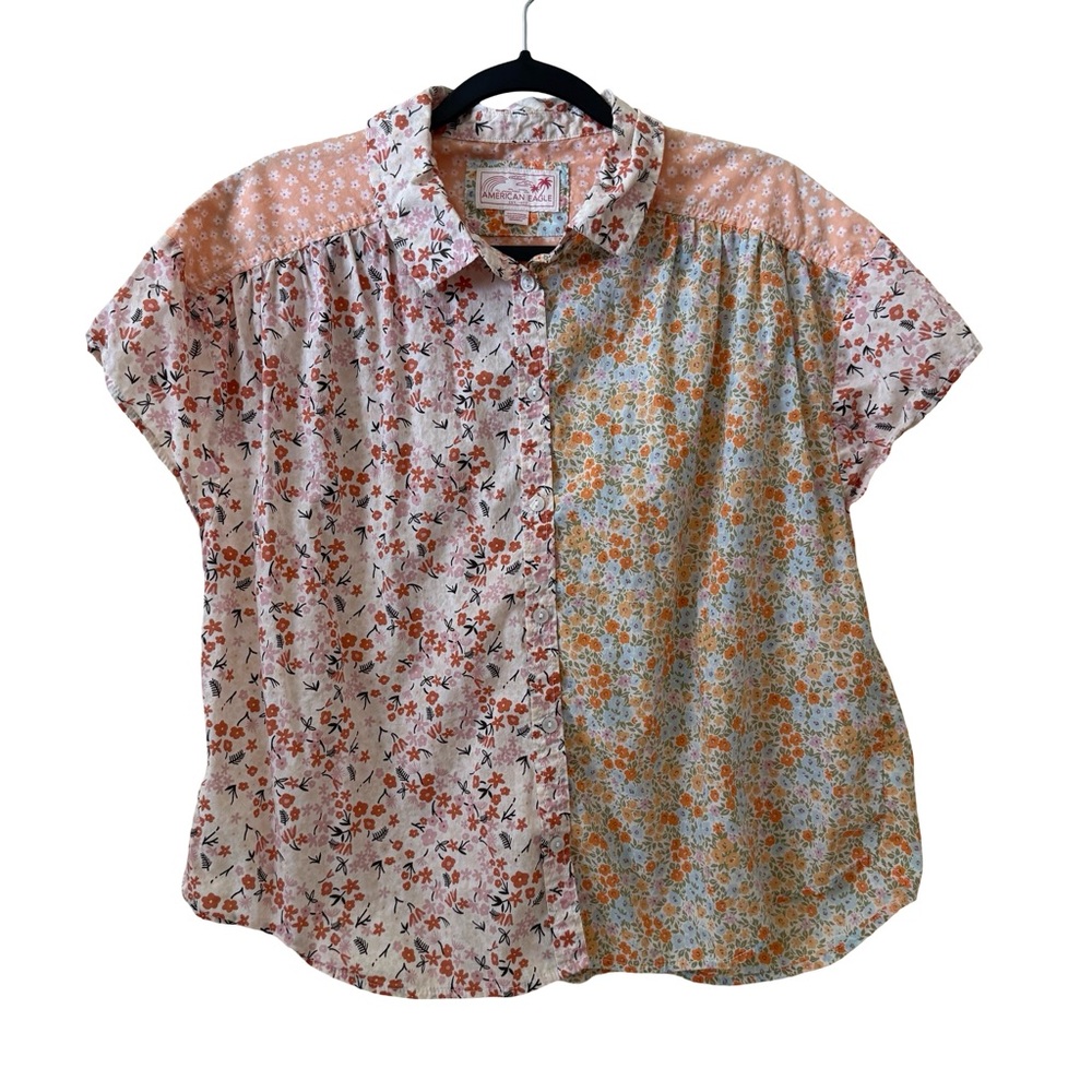 Ae American Eagle Outfittersoversized Resort Shir… - image 4